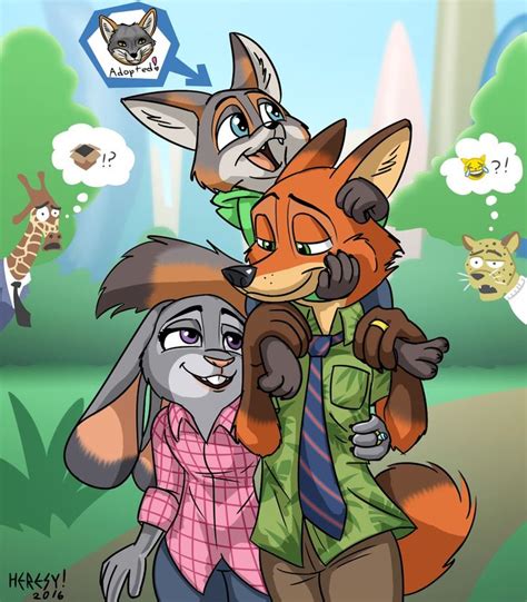 Personal headcanon: Judy's wearing the patrol uniform, vest and all. It's some combination of "duty uniform didn't come in her size" and "personal preference". Similarly, Nick goes with the duty uniform, even on patrol (he only puts on the vest and utility belt when needed). They both also have dress uniforms, as seen in Nick's graduation scene ...